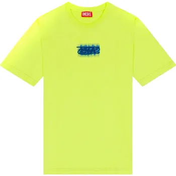 Pánská móda Pánské triko Diesel Diesel žlutá 3491261