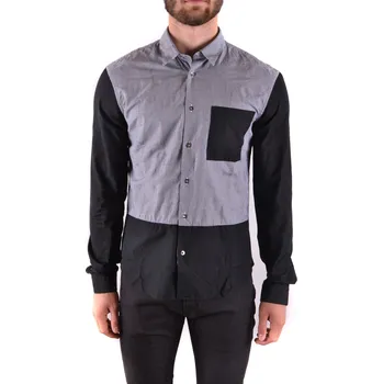 Pánská košile Alexander McQueen pánská košile Alexander Mcqueen černá | vícebarevná 3490799