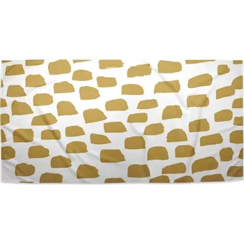 Osuška Sablio Ručník Zlaté tahy štětcem - 30x50 cm