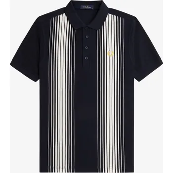 Pánské oblečení Tričko Fred Perry Navy 608 908695 S