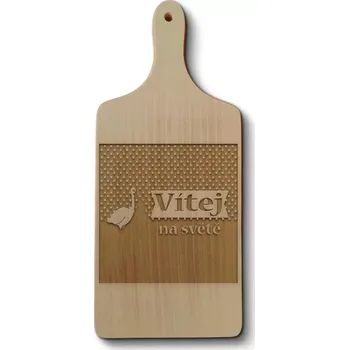 Kuchyňské prkénko Sablio Prkénko Vítej na světě 4