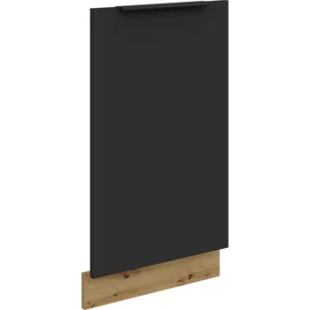 Kuchyňská skříňka Stolarz Lempert Dvířka na myčku Aria ZM 713x446 Barva korpusu skříněk: Dub artisan, Zvolte barvu dvířek: černá