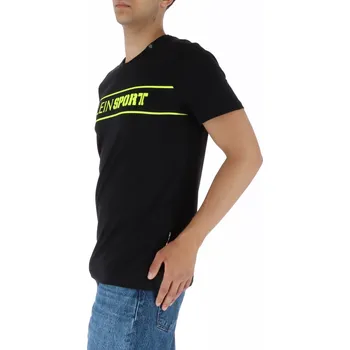 Pánské tričko Plein Sport pánské tričko Plein Sport černá | žlutá 3491960