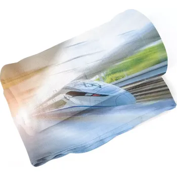 deka Sablio Deka Rychlovlak projíždějící nádražím - 150x120 cm