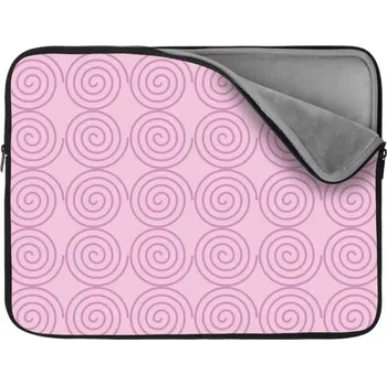 pouzdro na notebook Sablio Obal na notebook Růžové spirály - 15,6"