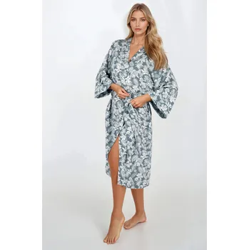 Dámský župan Večerní chladivý župan - Momenti Per Me XXL/XXXL