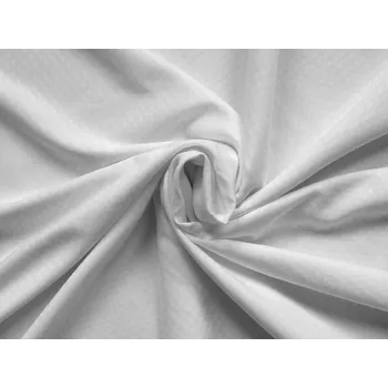 bílá látka 2815 vytkávaný vzoreček