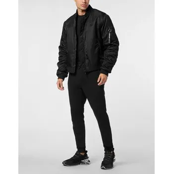 Pánský bomber Plein Sport Bunda bomber 24019 Černá Regular Fit S