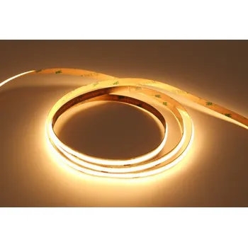LED páska LED pásek 12V COB 5W vnitřní - Teplá bílá