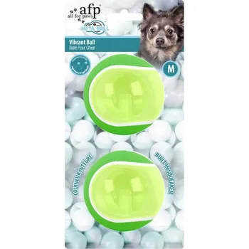 Hračka pro psa Hračka AFP guma - Meta Ball Vibrant míčky 6,3cm (2ks)