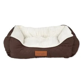 Pelíšek pro psa Pelech Scruffs Wilton Box Bed hnědý M 60x50cm