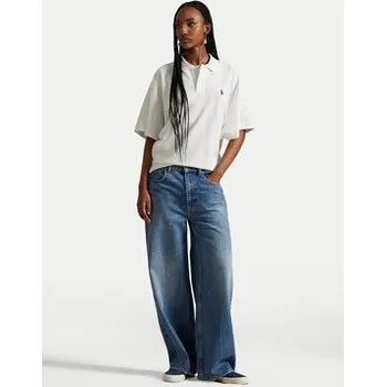Polo Ralph Lauren Polokošile 211A96270001 Bílá Relaxed Fit XXL