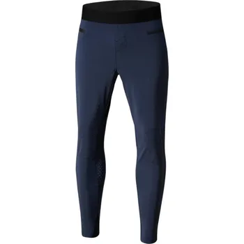 Cyklistické kalhoty IXS Cyklistické kalhoty dlouhé bez laclu - FLOW LITE 1.0 - modrá