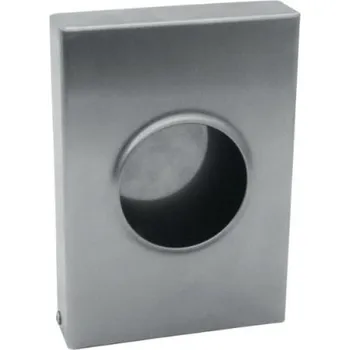 Dávkovač mýdla Bemeta zásobník hygienických sáčků, nástěnný, matná nerez ocel