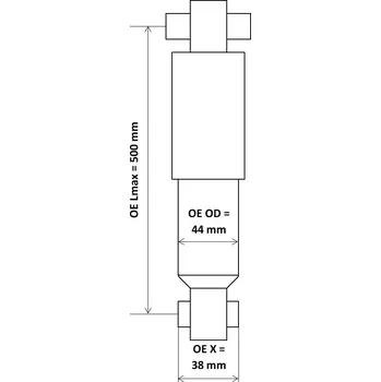 Tlumič pérování KYB 3440196