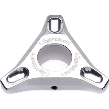 Zavazadlo na motocykl Lightech REG003SIL matice seřizování přední vidlice Kawasaki ZX6R a jiné stříbrná HEX 19mm – akce