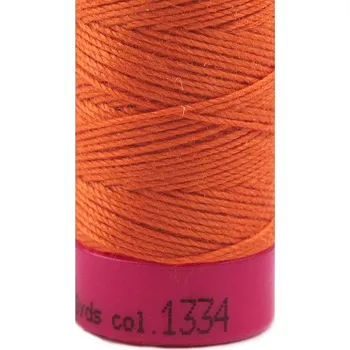 Nit Polyesterové nitě Aspo 30 / riflové návin 30 m, střední, 1334 Burnt Orange