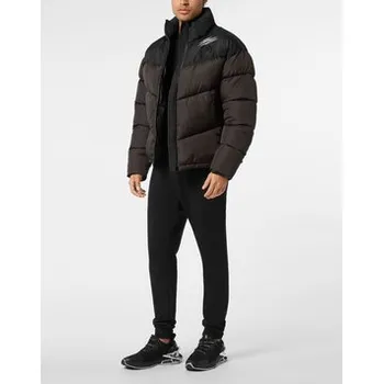 Moto bunda Plein Sport Vatovaná bunda 24023 Černá Regular Fit 4XL