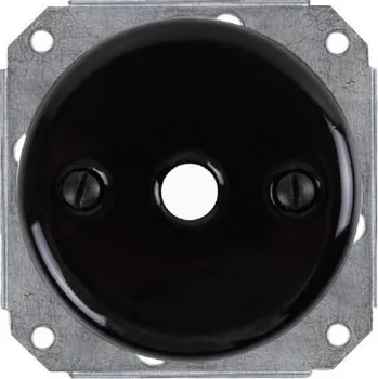 kabelová chránička Keramická průchodka na kabel - Černá