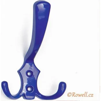 Věšák V2. věšák modrý (Nástěnný věšák. Jednoduchý a funkční doplněk do interiéru.)