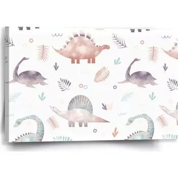 Obraz Sablio Obraz Malovaní dinosauři - 60x40 cm