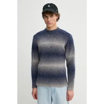 Pánský svetr Vlněný svetr Études Studio H24MMKNI603 námořnická modř 59X, vel. M