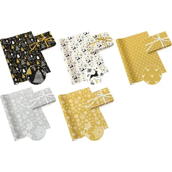 Balící papír Vánoční dárkový papír PAW 2 m Neutral 28