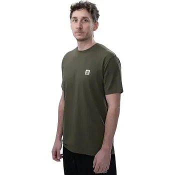 Rybářské oblečení Tričko Nash Make It Happen Badge T-Shirt Green Velikost XXXL