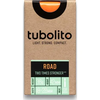 Duše na kolo TUBOLITO duše - ROAD 700x18/32C SV42 - oranžová