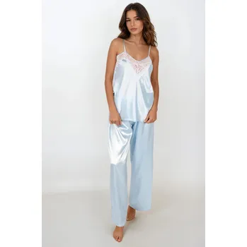 Souprava dámského spodního prádla Sada Melanie Baby Blue - Dkaren XXL