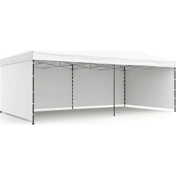 Zahradní stan Aga Nůžkový stánek 3x6m Bílý