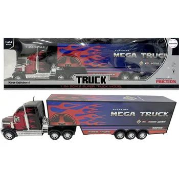 autíčko Mamido Velký kamion s kontejnerem 1:24 se světly a zvuky 60 cm MT1293