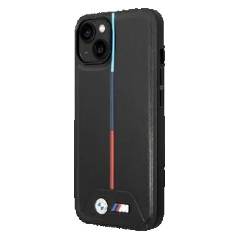Pouzdro na mobilní telefon BMW M Tricolor Stripe Zadní Kryt pro iPhone 14 Plus Black