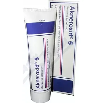 Lék na kožní problémy, vlasy a nehty Akneroxid 50mg/g gel 50g