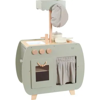 Dětská kuchyňka Label Label Kuchyňka Bistro, Olive Green