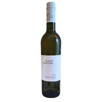 Rulandské bílé - Pinot Blanc 2023, pozdní sběr, vinařství František Hlaváč, suché