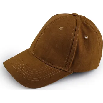 Kšiltovka Bavlněná kšiltovka unisex vhodná k dozdobení, střední, 26 béžová tm.