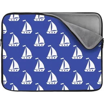 pouzdro na notebook Sablio Obal na notebook Bílé lodě - 17"