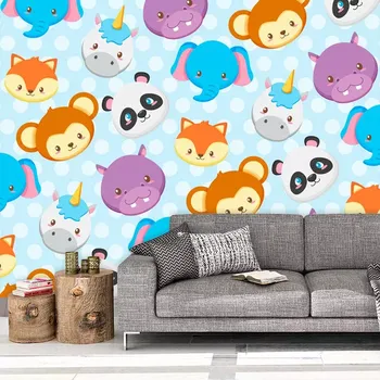 Tapeta Sablio Tapeta Zoo pro děti - 125x75 cm