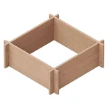 Vyvýšený záhon Upyard Multibox / 79 x 79 x 29,5 cm / 123 l / hnědá