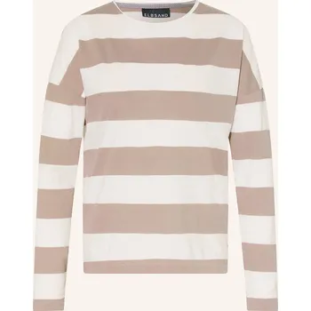 Dámské tričko Elbsand Dlouhé Rukávy Milia, černošedá / bílá