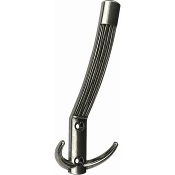 Věšák 14163 věšák RADEK starostříbro (Nástěnný věšák. Vhodné řešení pro nábytek v interiéru.)