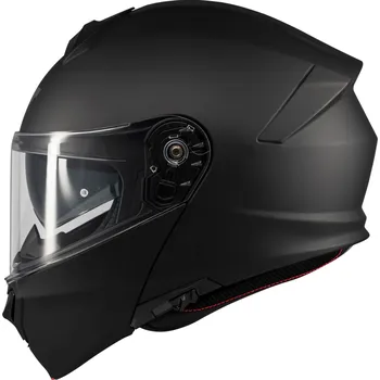 Helma na motorku MT Helmets Výklopná helma na motorku MT Genesis SV Pure A1 matná černá M