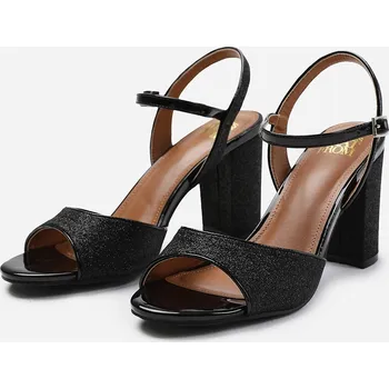 Dámské lodičky Wheres That From BlackGlitter 6156913 4 (37)