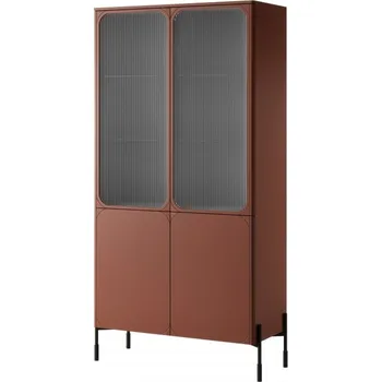 Knihovna BOGART. Vitrína Sonatia, vínová