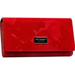 Dámská koženkovo/kožená peněženka červená - Peterson Aniko červená