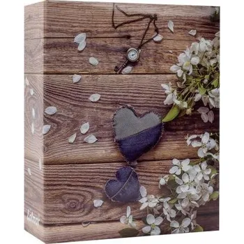 Fotoalbum Univerzální fotoalbum na 300 foto, 10x15, zasunovací MM-46304/2 Flower heart 2