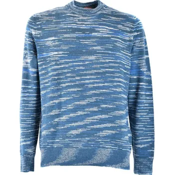 Pánský svetr Missoni pánský svetr z kašmíru Missoni modrá | bílá | světle modrá 3490821