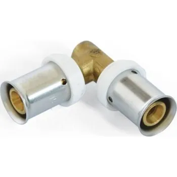 Vodovodní potrubí Gabotherm MULTI PRESS GT-M-PW koleno 90° 40mm, lisovací, voda, mosaz