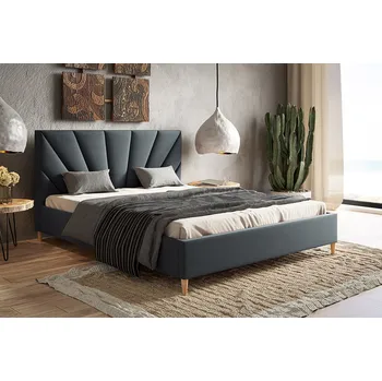 Ložnicová sestava Čalouněná postel LUX 3 rozměr 120x200 vyberte barvu nohou Nohy černé